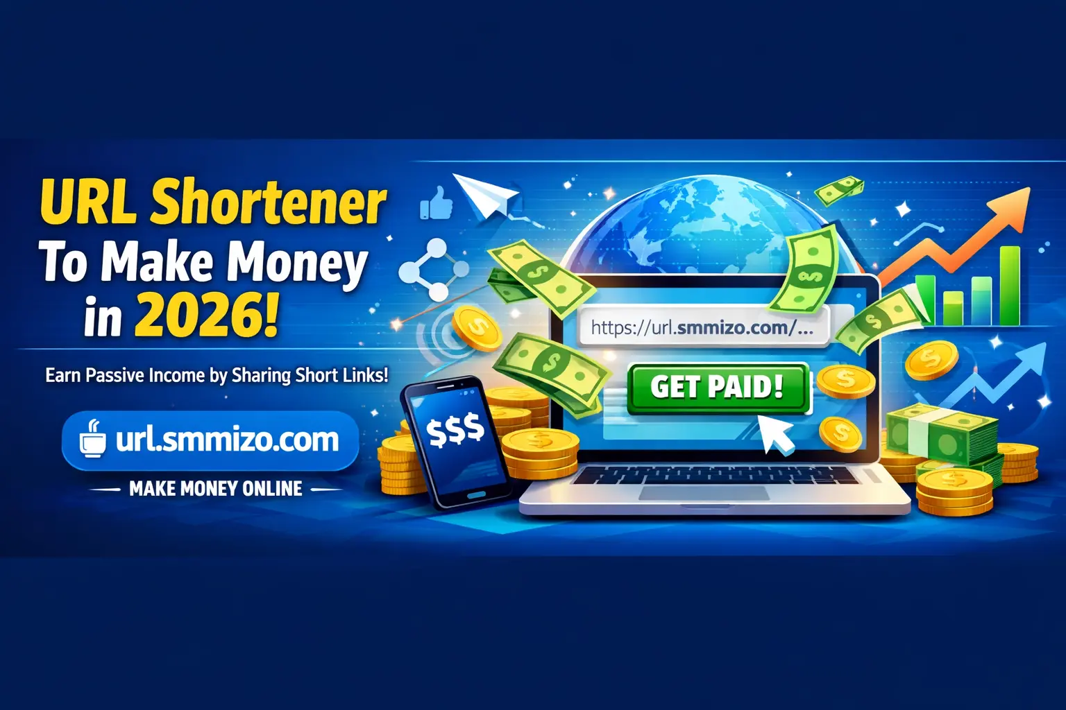 Top 10 URL Shorteners to Make Money Online in 2026 (High Paying & Trusted)